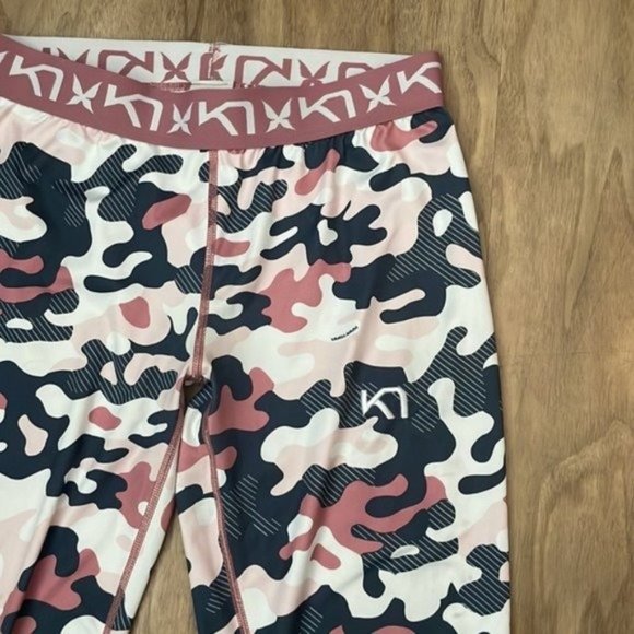 Kari Traa Fantastisk Base Layer Camo Pants S - Picture 5 of 8